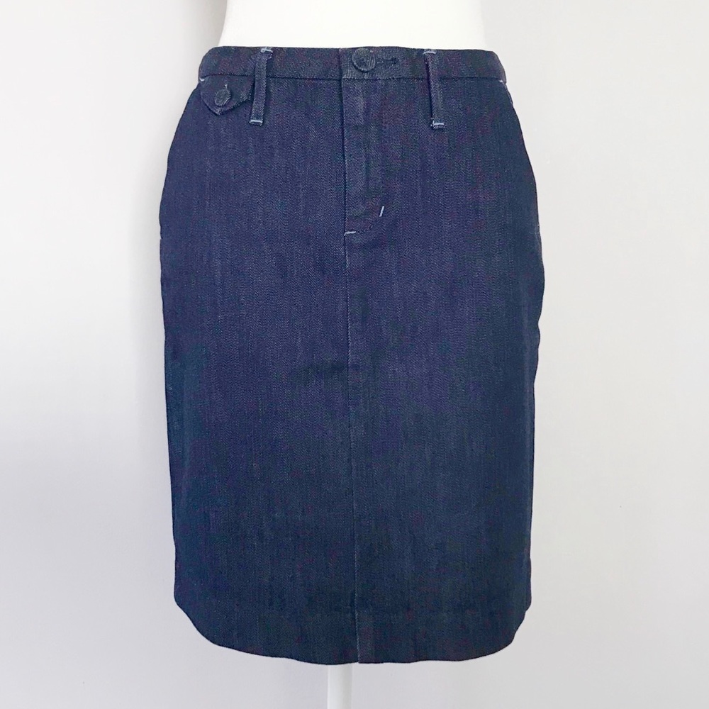 NWOT Banana Republic Dark-wash Denim Pencil Skirt